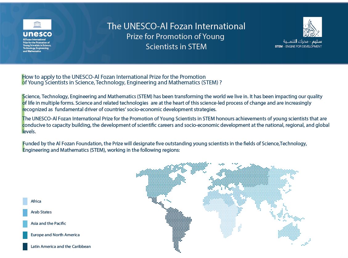 UNESCO-AL FOZAN International Prize for the Promotion of Young Scientists in STEM